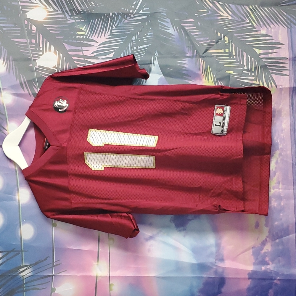 Florida State football mesh Jersey L ( 14 - 16 )
